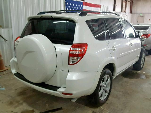 JTMZF31V595001002 - 2009 TOYOTA RAV4 LIMIT WHITE photo 4