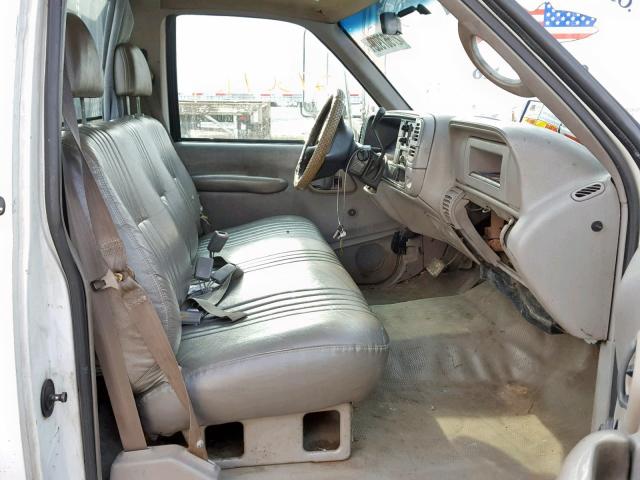 3GDKC34F61M106379 - 2001 GMC SIERRA C35 WHITE photo 5