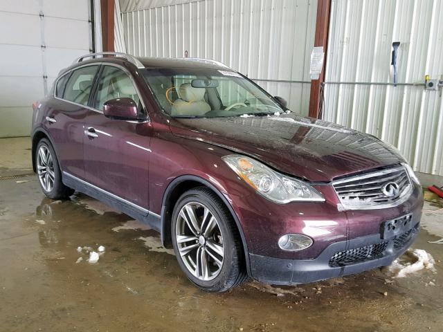 JN1AJ0HR3BM854872 - 2011 INFINITI EX35 BASE Tünd qırmızı foto 1