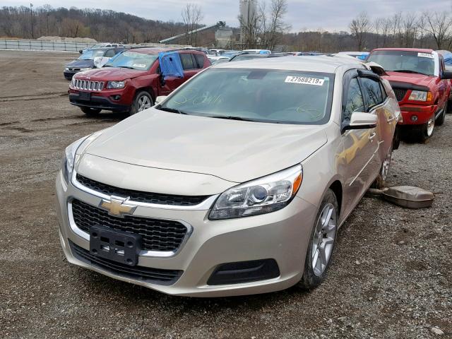 1G11C5SL0FF130195 - 2015 CHEVROLET MALIBU 1LT 白色 照片 2