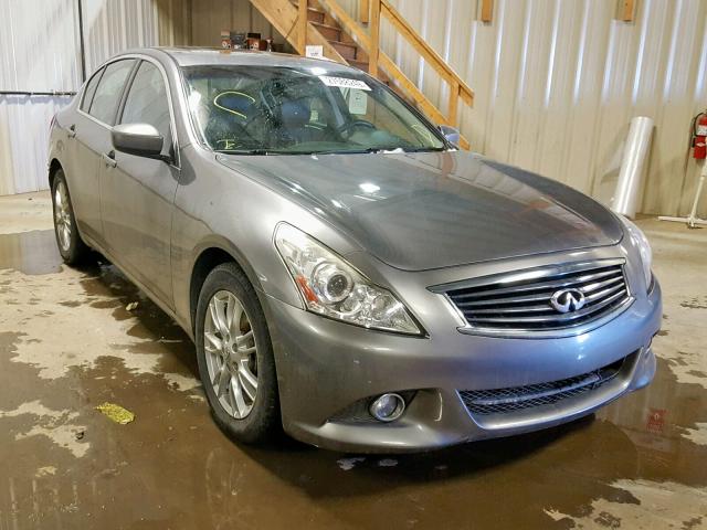 JN1CV6AR0AM453885 - 2010 INFINITI G37 GRAY photo 1