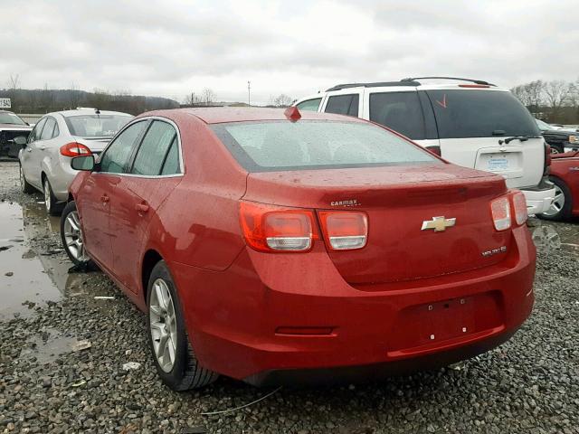 1G11F5RR8DF122991 - 2013 CHEVROLET MALIBU 2LT RED photo 3