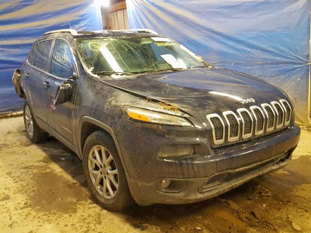 1C4PJMCB3FW767931 - 2015 JEEP CHEROKEE L BLUE photo 1