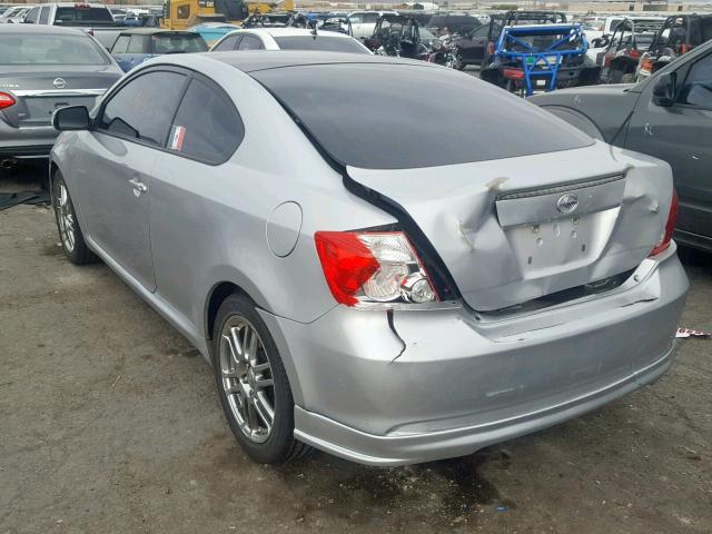 JTKDE167070186994 - 2007 TOYOTA SCION TC ვერცხლისფერი ფოტო 3