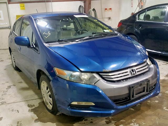 JHMZE2H59BS002839 - 2011 HONDA INSIGHT LX BLUE photo 1