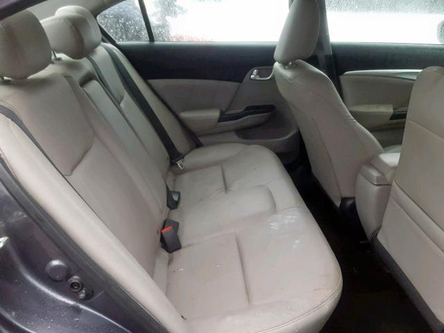 19XFB2F93EE055692 - 2014 HONDA CIVIC EXL 石墨色 照片 6