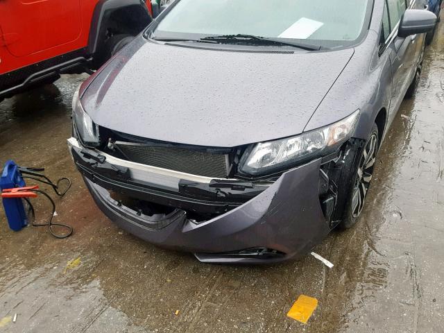19XFB2F93EE055692 - 2014 HONDA CIVIC EXL 石墨色 照片 9