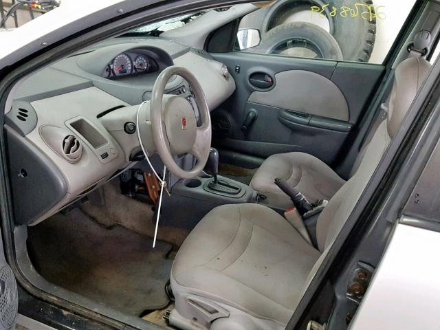 1G8AJ52F83Z117884 - 2003 SATURN ION LEVEL SILVER photo 5