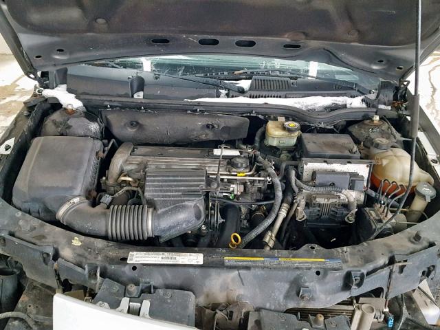 1G8AJ52F83Z117884 - 2003 SATURN ION LEVEL SILVER photo 7