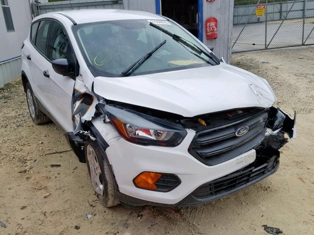 1FMCU0F77JUC11854 - 2018 FORD ESCAPE S WHITE photo 1