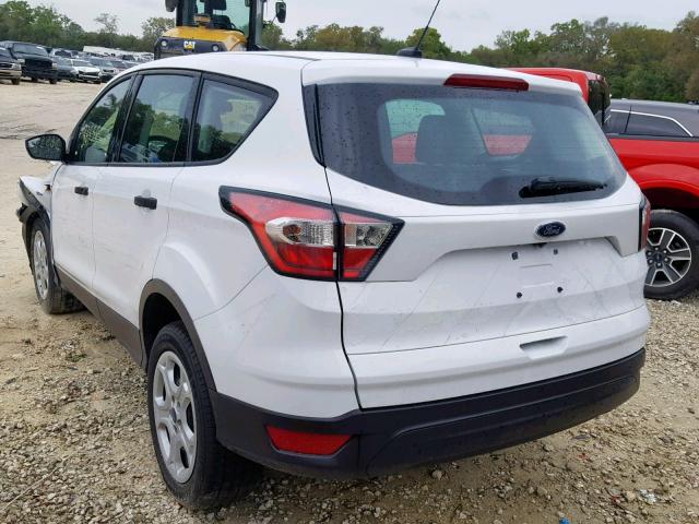 1FMCU0F77JUC11854 - 2018 FORD ESCAPE S WHITE photo 3