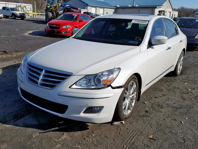 KMHGC46F99U069294 - 2009 HYUNDAI GENESIS 4. WHITE photo 2