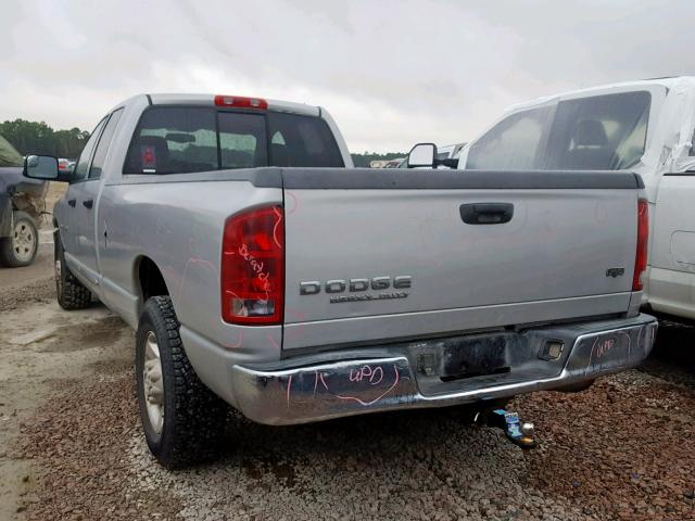 3D7KA28C84G225936 - 2004 DODGE RAM 2500 S ვერცხლისფერი ფოტო 3