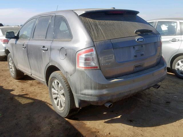 2FMDK4JC4ABB74547 - 2010 FORD EDGE SEL CHARCOAL photo 3