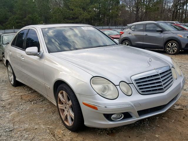 WDBUF56X97B108440 - 2007 MERCEDES-BENZ E 350 SILVER photo 1