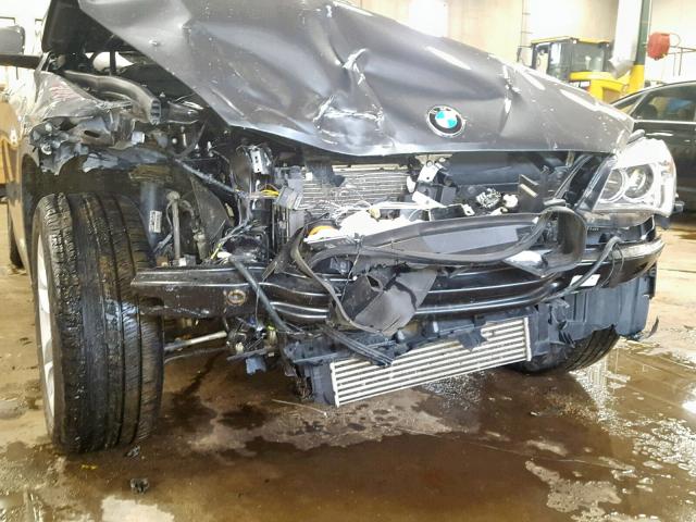 WBAVL1C55FVY38012 - 2015 BMW X1 XDRIVE2 GRAY photo 9
