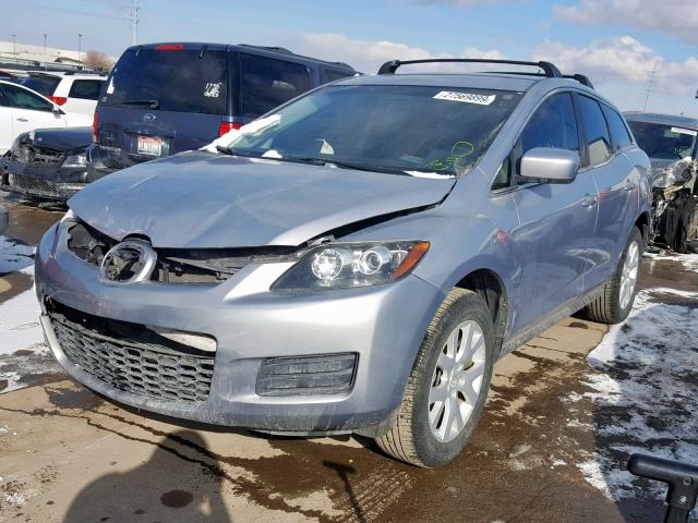 JM3ER29L590234482 - 2009 MAZDA CX-7 GRAY photo 2