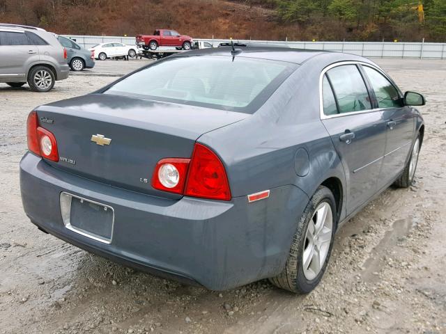 1G1ZG57BX94181551 - 2009 CHEVROLET MALIBU LS GRAY photo 4
