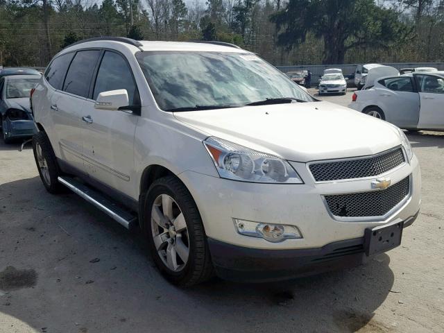 1GNKRLED5CJ177113 - 2012 CHEVROLET TRAVERSE L WHITE photo 1