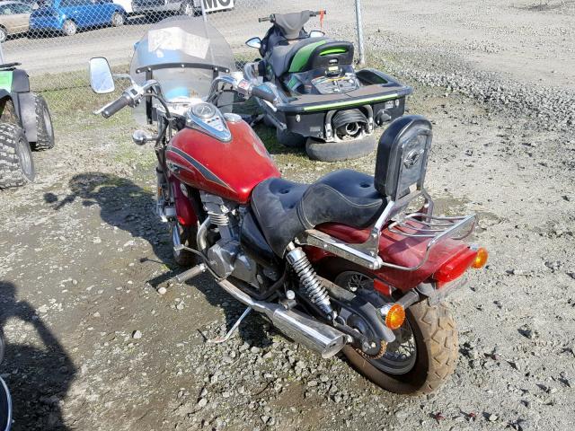 JKAENVC122A174281 - 2002 KAWASAKI EN500 C RED photo 3