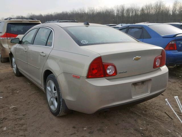 1G1ZB5E00CF260836 - 2012 CHEVROLET MALIBU LS TAN photo 3