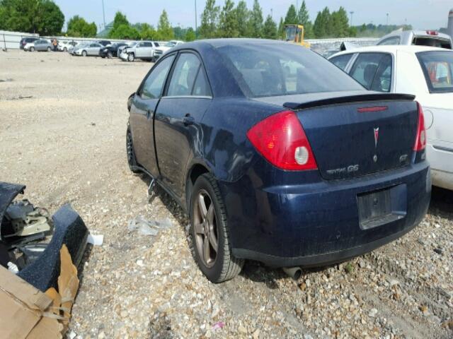 1G2ZH57N994161312 - 2009 PONTIAC G6 GT BLUE photo 3