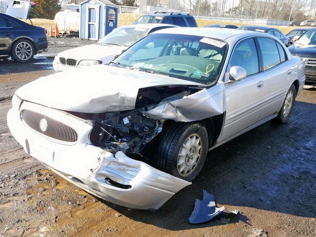 1G4HR54K12U287096 - 2002 BUICK LESABRE LI SILVER photo 2