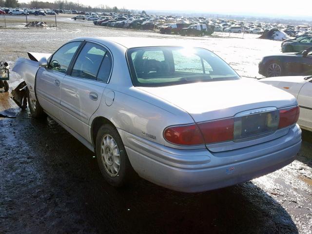 1G4HR54K12U287096 - 2002 BUICK LESABRE LI SILVER photo 3