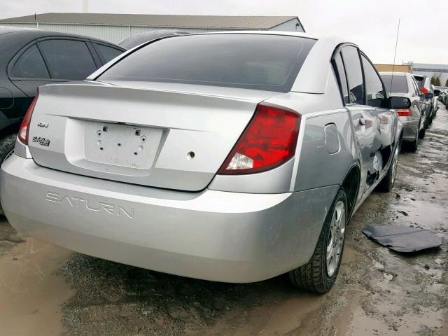 1G8AZ52F75Z146269 - 2005 SATURN ION LEVEL SILVER photo 4