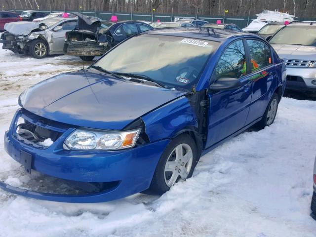 1G8AJ58F96Z102922 - 2006 SATURN ION LEVEL BLUE photo 2