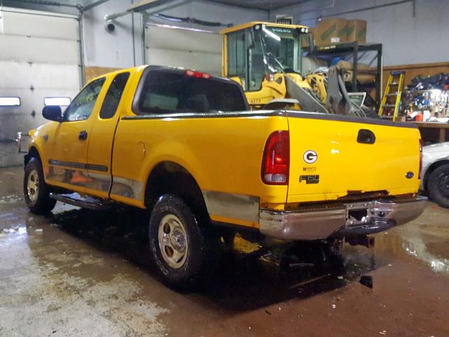 2FTRX18W24CA50706 - 2004 FORD F-150 HERI YELLOW photo 3