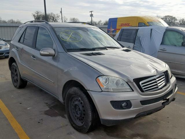 4JGBB86E76A057637 - 2006 MERCEDES-BENZ ML 350 TAN photo 1