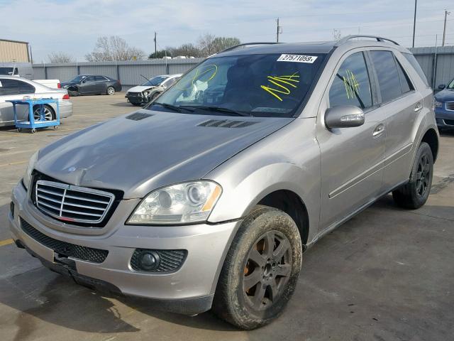 4JGBB86E76A057637 - 2006 MERCEDES-BENZ ML 350 TAN photo 2