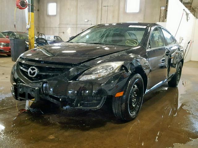 1YVHZ8BH2B5M18585 - 2011 MAZDA 6 I BLACK photo 2