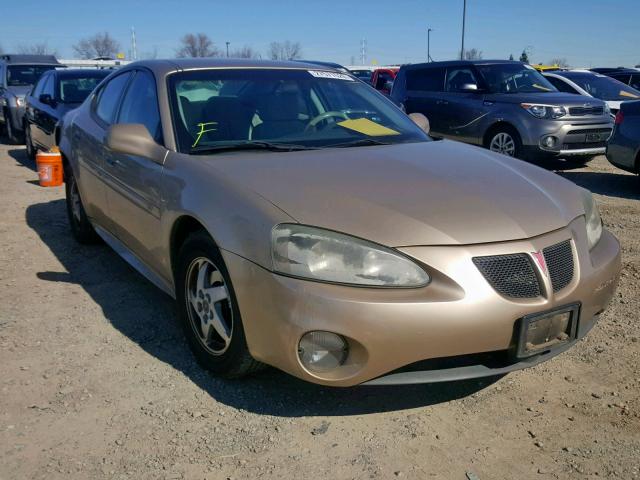 2G2WP522841227162 - 2004 PONTIAC GRAND PRIX GOLD photo 1