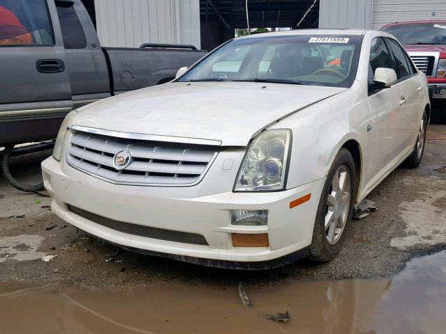 1G6DC67A350207230 - 2005 CADILLAC STS WHITE photo 2