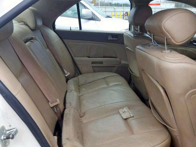 1G6DC67A350207230 - 2005 CADILLAC STS WHITE photo 6