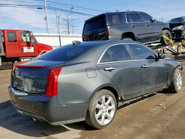 1G6AG5RX6F0122869 - 2015 CADILLAC ATS CHARCOAL photo 4