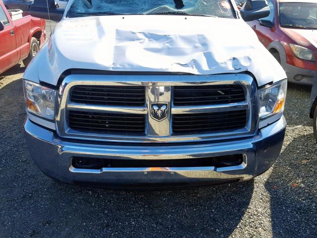 3D73Y4CL3AG194612 - 2010 DODGE RAM 3500 WHITE photo 7