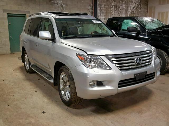 JTJHY00W294021063 - 2009 LEXUS LX 570 SILVER photo 1