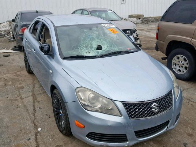 JS2RF9A36B6111211 - 2011 SUZUKI KIZASHI SE BLUE photo 9