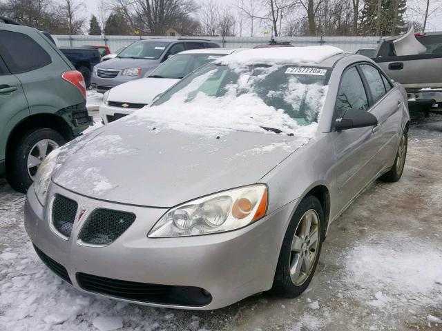 1G2ZH58N774227979 - 2007 PONTIAC G6 GT SILVER photo 2