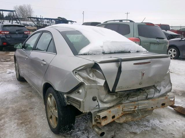 1G2ZH58N774227979 - 2007 PONTIAC G6 GT SILVER photo 3