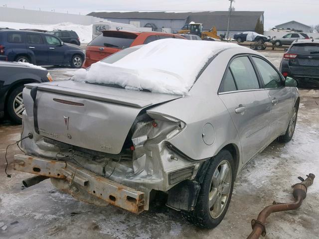 1G2ZH58N774227979 - 2007 PONTIAC G6 GT SILVER photo 4