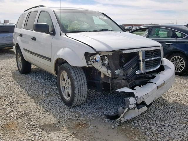 1D8HD48P07F508011 - 2007 DODGE DURANGO SL WHITE photo 1