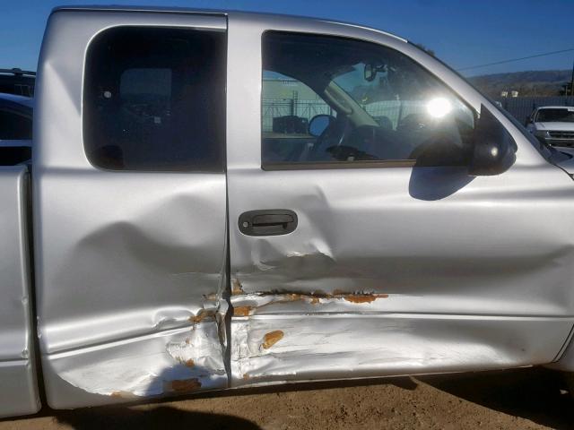 1D7GL32N83S184070 - 2003 DODGE DAKOTA SPO GRAY photo 9