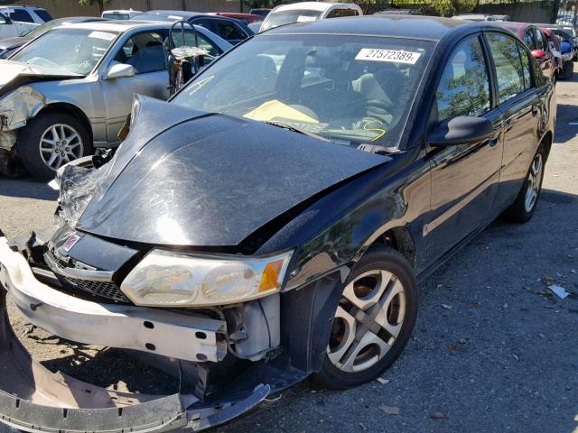 1G8AL52F24Z180779 - 2004 SATURN ION LEVEL BLACK photo 2