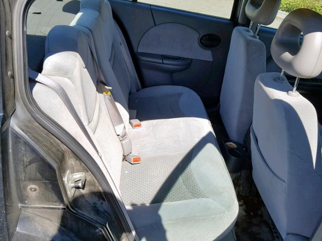 1G8AL52F24Z180779 - 2004 SATURN ION LEVEL BLACK photo 6