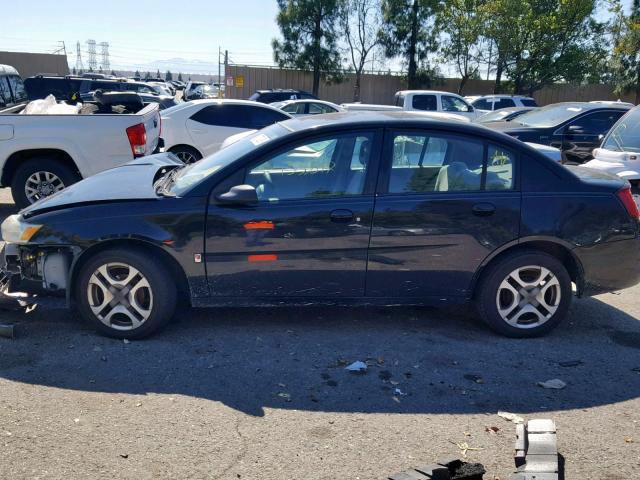 1G8AL52F24Z180779 - 2004 SATURN ION LEVEL BLACK photo 9