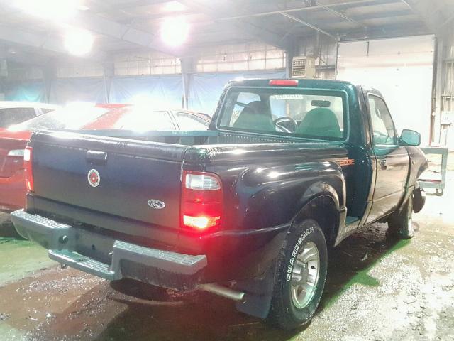 1FTYR10UX3PB47343 - 2003 FORD RANGER BLACK photo 4